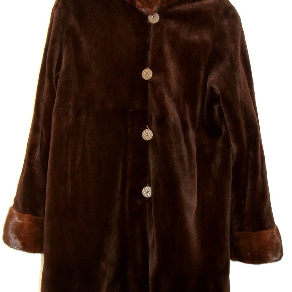 Luxurious Loro Piana Reversible Mink and Raincoat